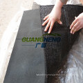 1000*1000*50mm Black Color 50mm Thickness Plain Surface Gym Rubber Tile